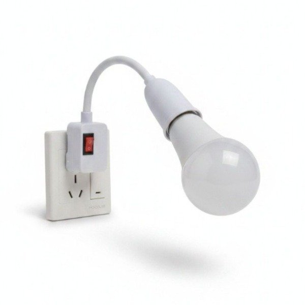 Producto - PORTA LAMPARAS PORTATIL E27 CON INTERRUPTOR