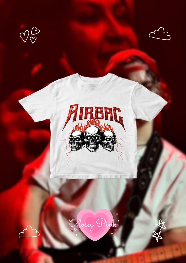 Producto - Baby Tee Airbag Calaveras - DTF