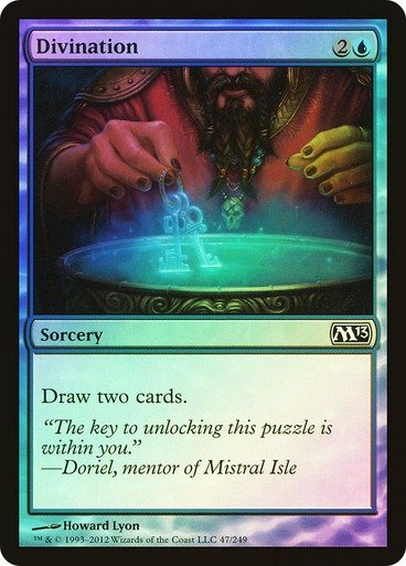Producto - Divination Foil  Magic 2013
