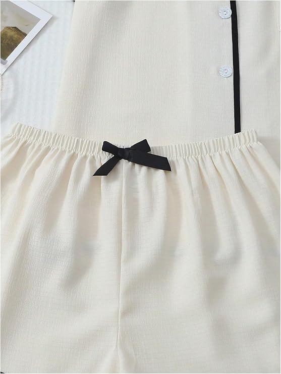 Producto - Conjunto de pijama de 2 piezas White - 6