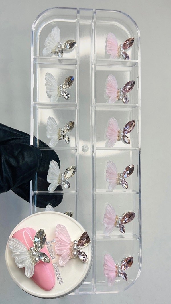 Producto - Mariposas perlitas x12
