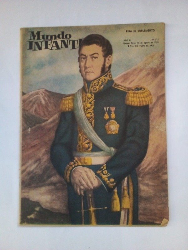 Producto - Mundo infantil #512 - Agosto 1959 - San Martín