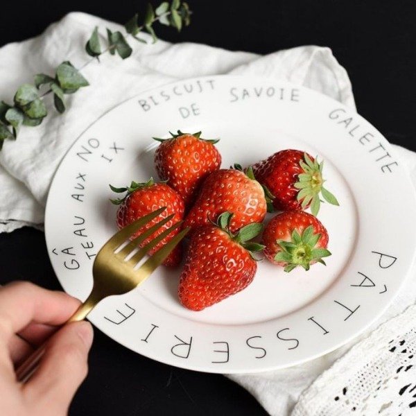 Producto - Plato Playo De Ceramica Pattiserie