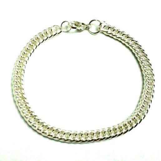 Producto - Pulsera grumet cerrada acero blanco