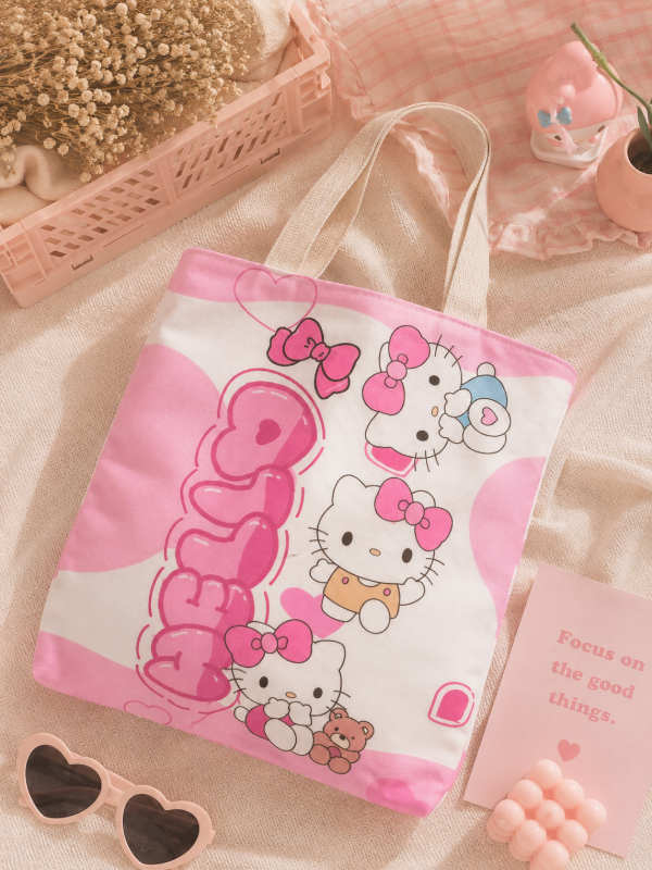 Producto - Totebag Hello Kitty premium con cierre