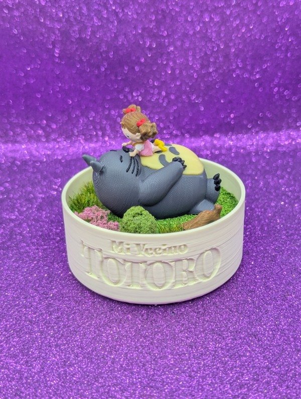 Producto - Mini diorama Totoro - Estudio Ghibli - 0