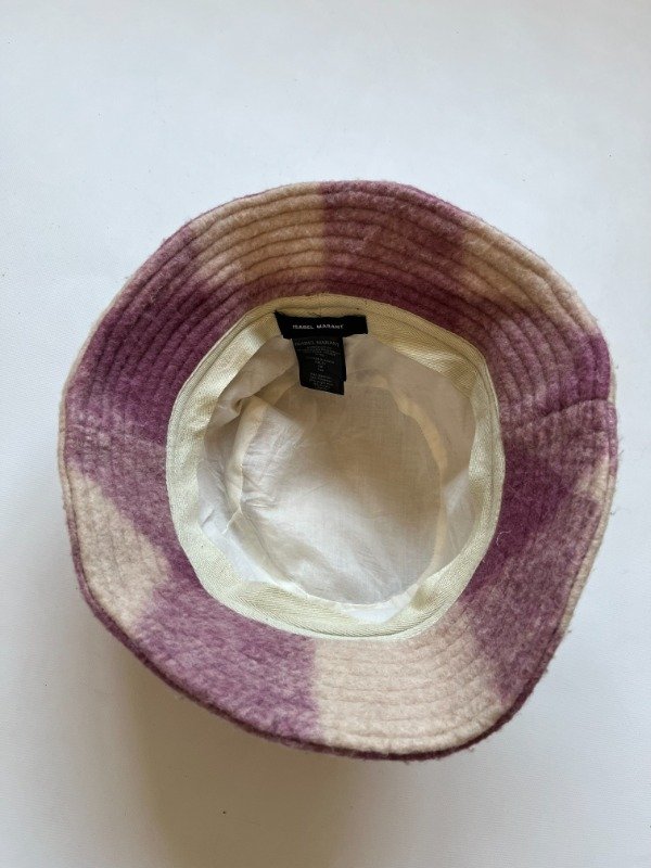 Producto - Isabel Marant Haley Plaid Wool-Blend Bucket Hat - 4