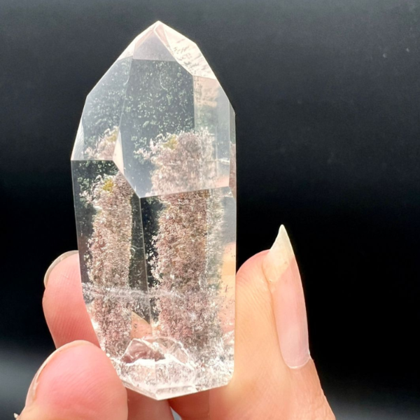 Producto - Punta facetada cuarzo jardin (chamanico)