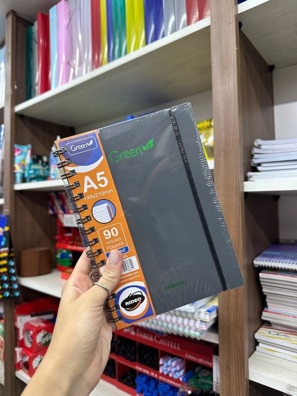 Producto - Cuaderno Green 4 Cuadriculado A5