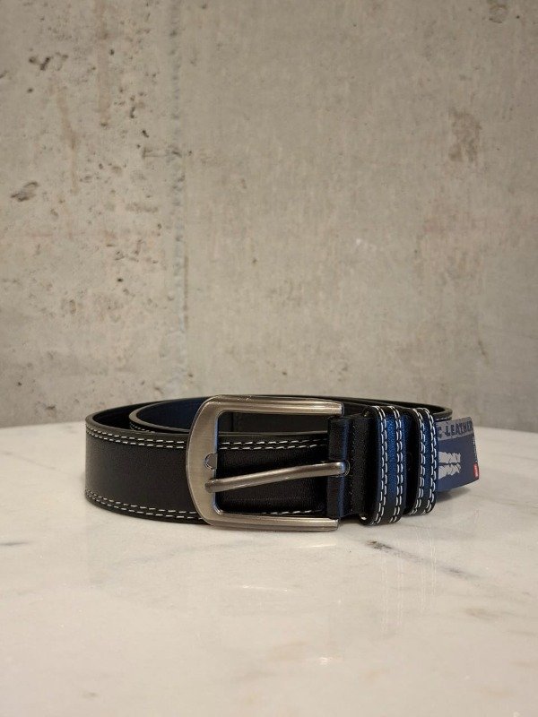 Producto - cinturón de hombre con detalle de costura