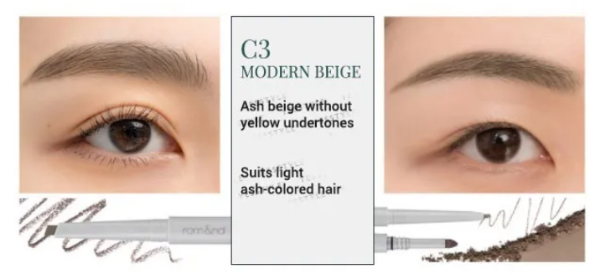 Producto - romand Han All Sharp Brow (3 Colors) - 3