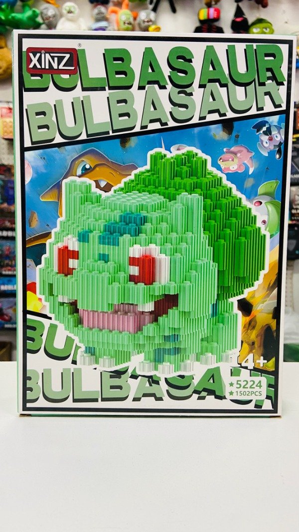 Producto - Rompecabezas Blocks GD Pokemon Bulbasaur 11 cm 5224