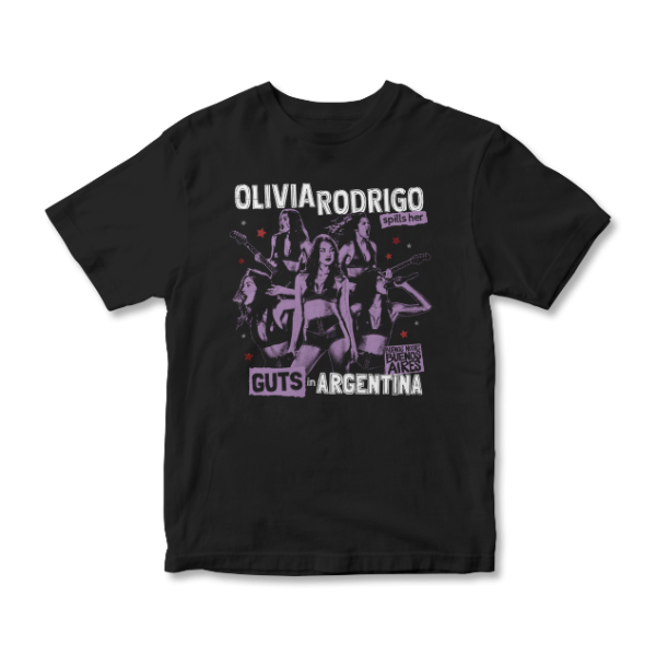 Producto - REMERA OLIVIA GUTS TOUR ARGENTINA - TALLE XL