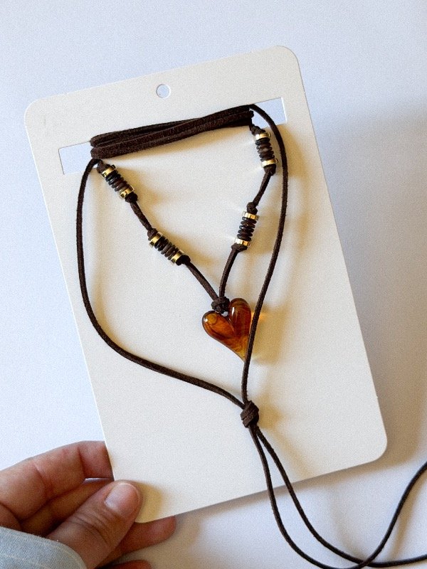 Producto - Choker marron modelo 8