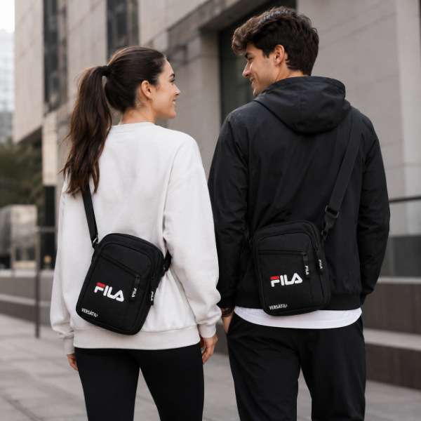 Producto - Morral Cruzado Fila Negro