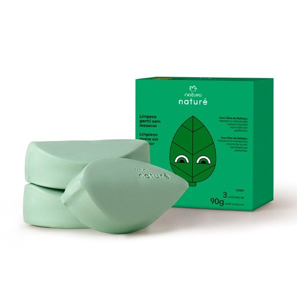 Producto - Jabones para niños Hojitas 3 de 90g Naturé