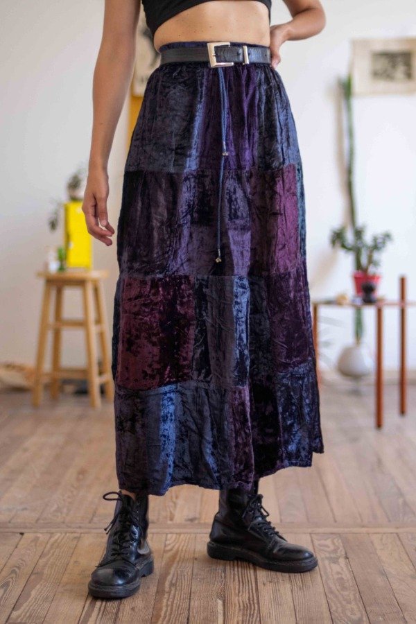 Producto - Falda CenturyXXI (nueva) Azules Grande Talle: varios-