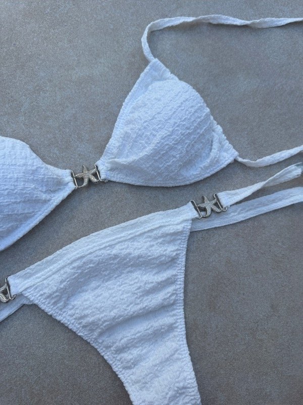 Producto - Bikini triple Estrella blanco