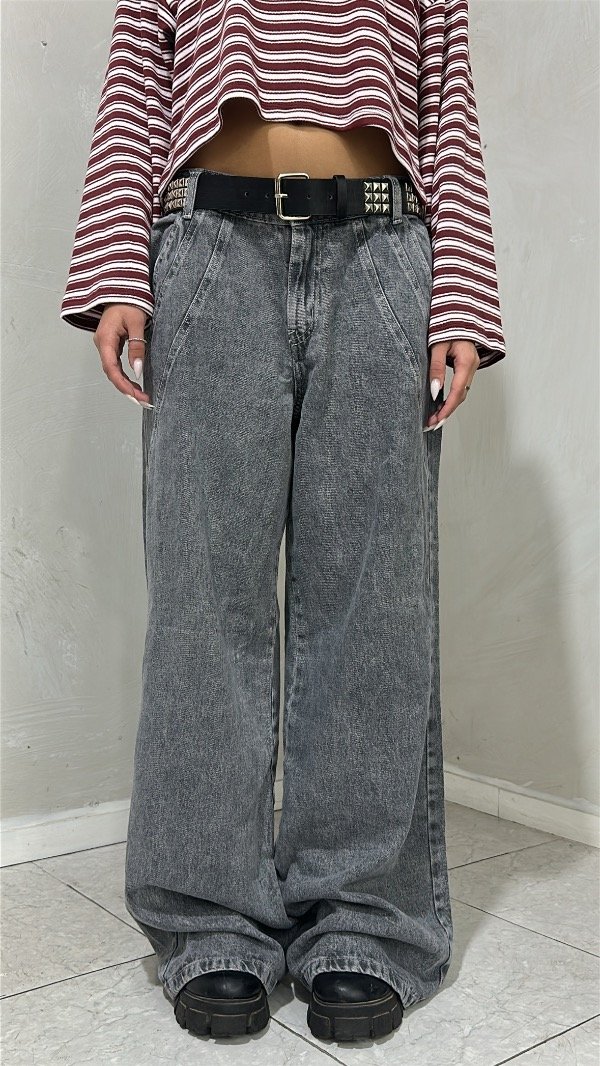 Producto - Jean baggy serene gris - 1