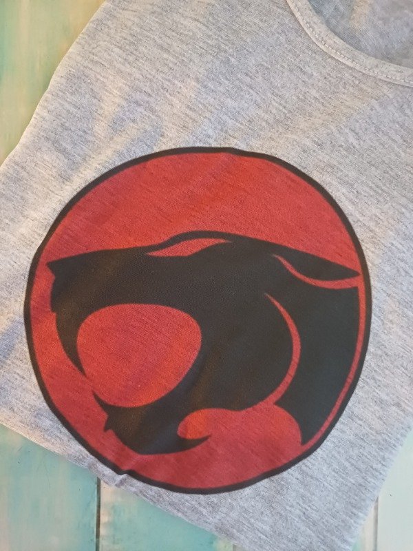 Producto - Remera Mujer Thundercats Logo Gris
