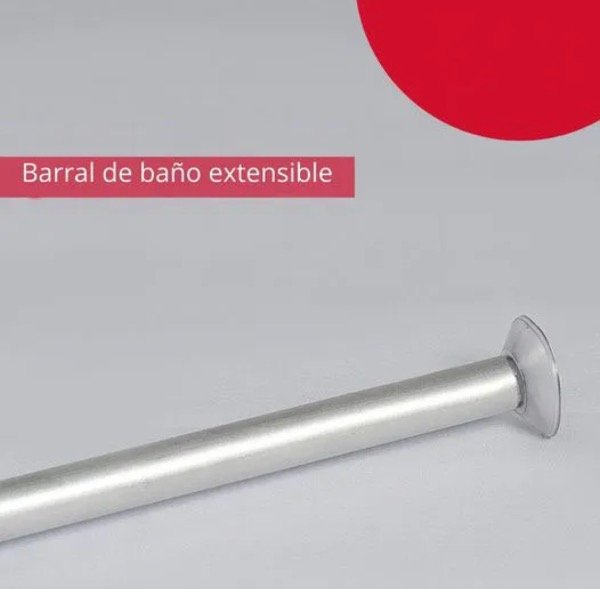 Producto - Barral aluminio 1mt a 2mt extensible
