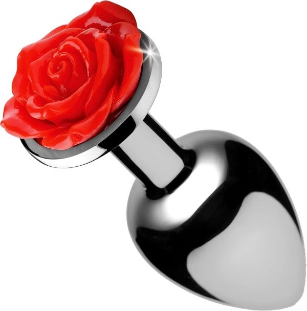Producto - Plug Anal Red Rose (Medium)