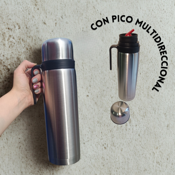 Producto - TERMO MEDIA MANIJA 1L