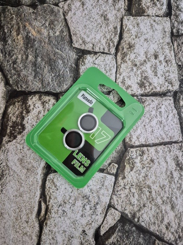 Producto - Protector de cámara Iphone 17 plata