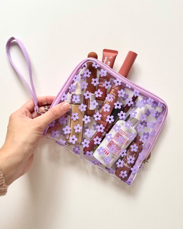 Producto - Cristal Flor Lila