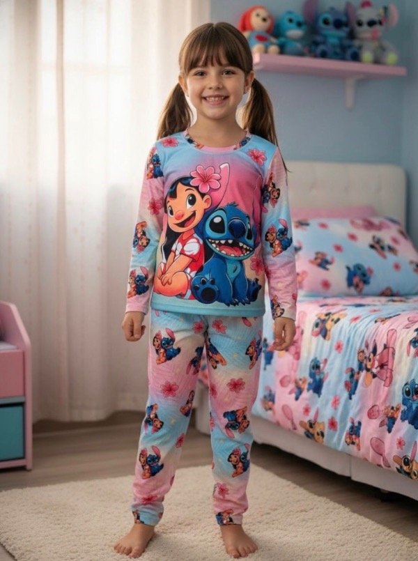 Producto - Pijamas de Niñas, Podés elegir talle y modelo (Precio por docena) - 4