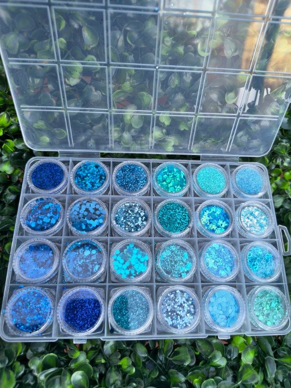 Producto - GLITERS X 24 LINEA OCEANO