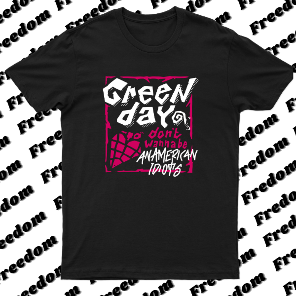 Remera Don't wanna be american idiot
