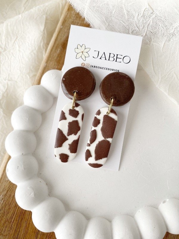 Producto - Aros Giraffe brown