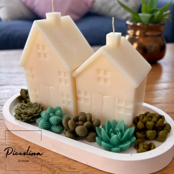 Producto - Set casitas con bandeja