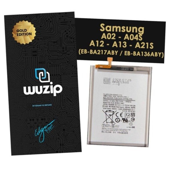 Producto - Bateria Samsung A02 / A04S / A12 / A13 / A21S  Gold Edition