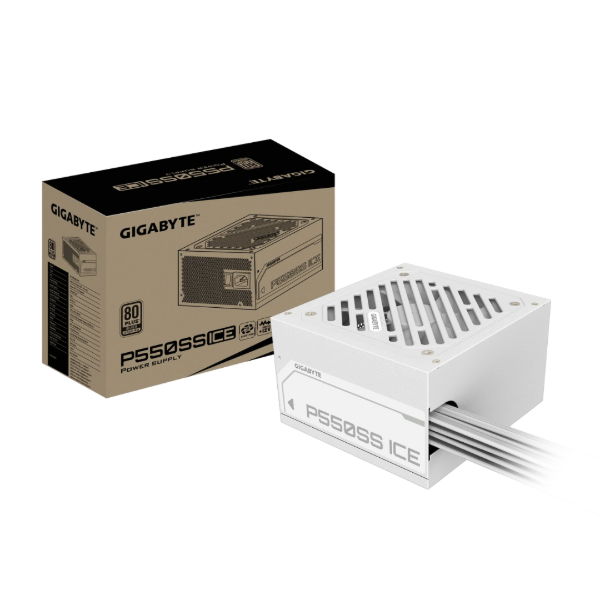 Producto - Fuente 550w Gigabyte P550ss Ice 80 Plus Silver - 0
