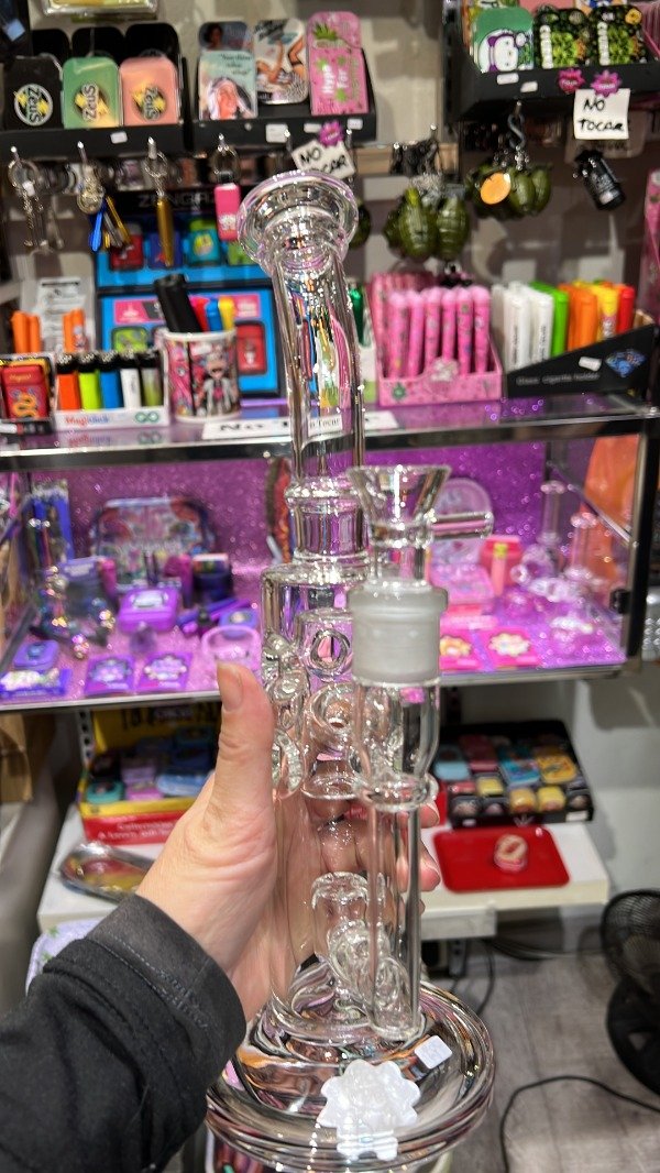 Producto - Bong Vidrio Pirex Hole 32cm - 3
