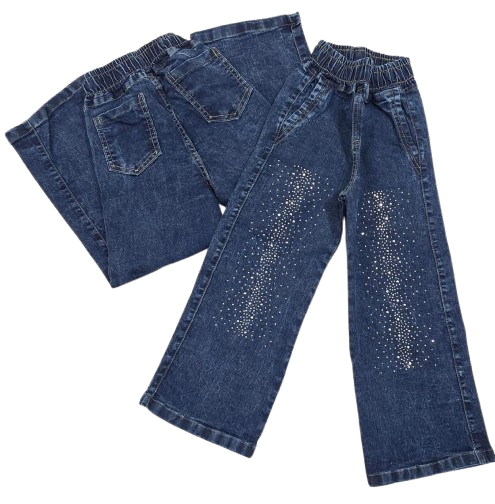 Producto - Jean Azul con Brillos