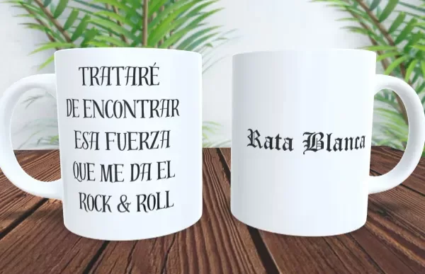 Producto - Taza - Rata Blanca frase 5