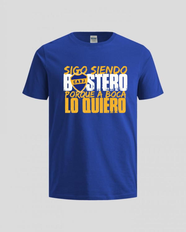 Producto - REMERA SIGO SIENDO BOSTERO + PILUSO DE REGALO