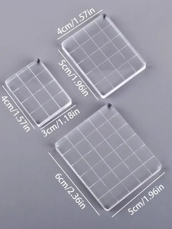 Producto - Kit de 3 bases de metacrilato - 3