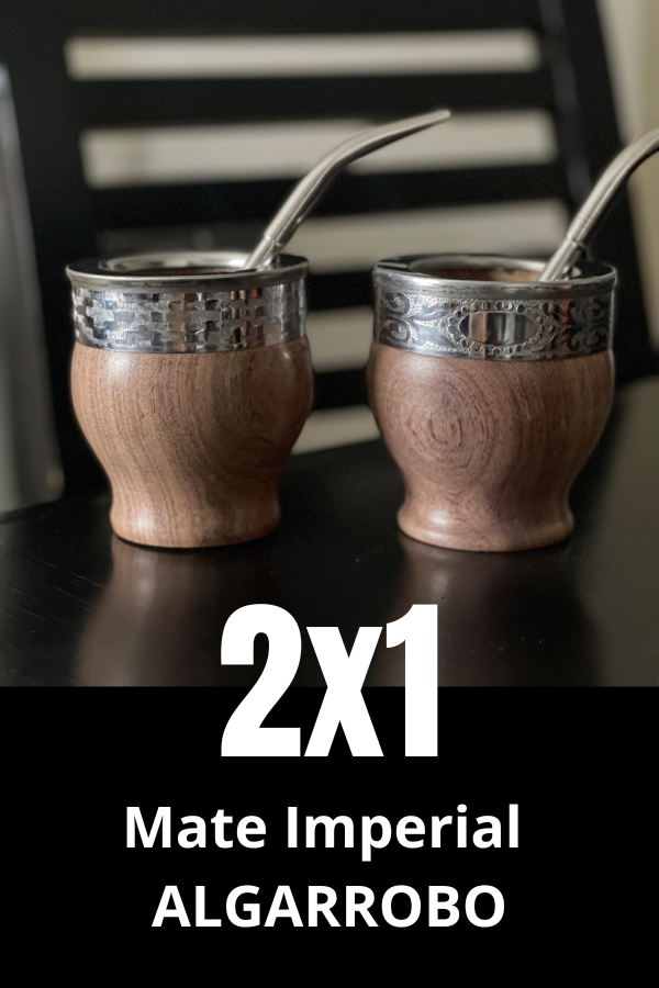 Producto - 2x1 Mate Imperial ALGARROBO