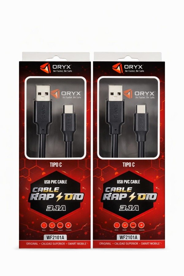 Producto - Cable USB rápido 3.1A, tipo C - 1M