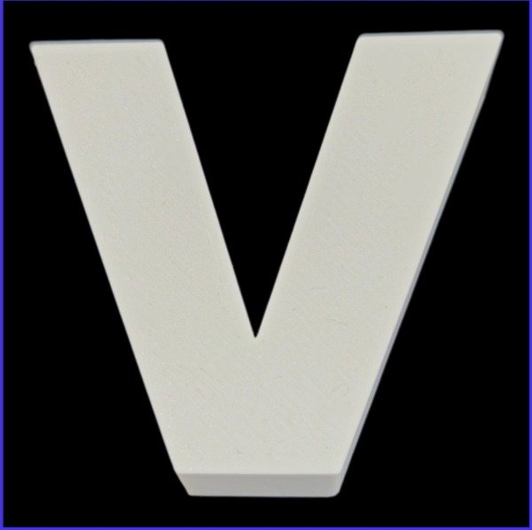 Producto - V con espesor