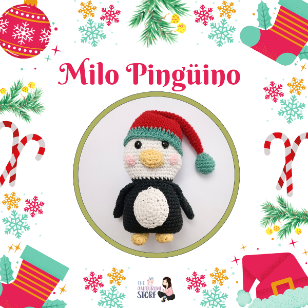 Producto - Guia de tejido Milo Pinguino
