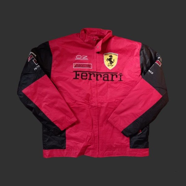 Campera best sale ferrari roja