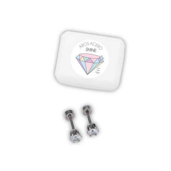 Producto - Aros Acero Shine