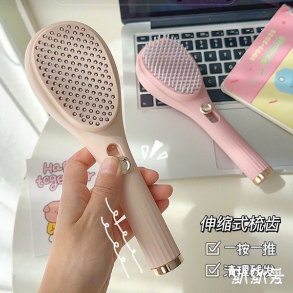 Producto - Cepillo Telescópico Autolimpiante Antifriz Para Cabello - 1