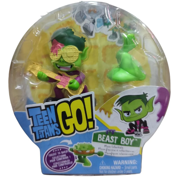 Producto - Teen Titans Go Microfigura Coleccionable Beast Boy