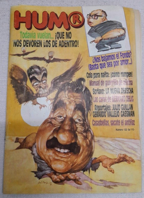 Producto - Revista Humor Registrado #132 - Agosto 1984
